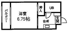 コーポOM-1 間取り