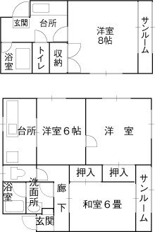 ジュアンハウス 間取り