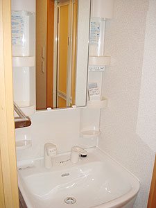 ビレッジあすなろ 独立洗面台