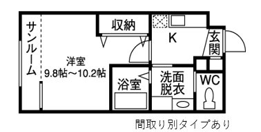 St.Field（セント・フィールド）  間取り